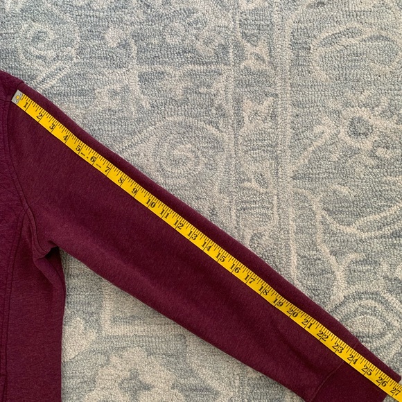 NWT L.L Bean Women’s Quilted Full Zip Sweatshirt MT - Picture 6 of 10